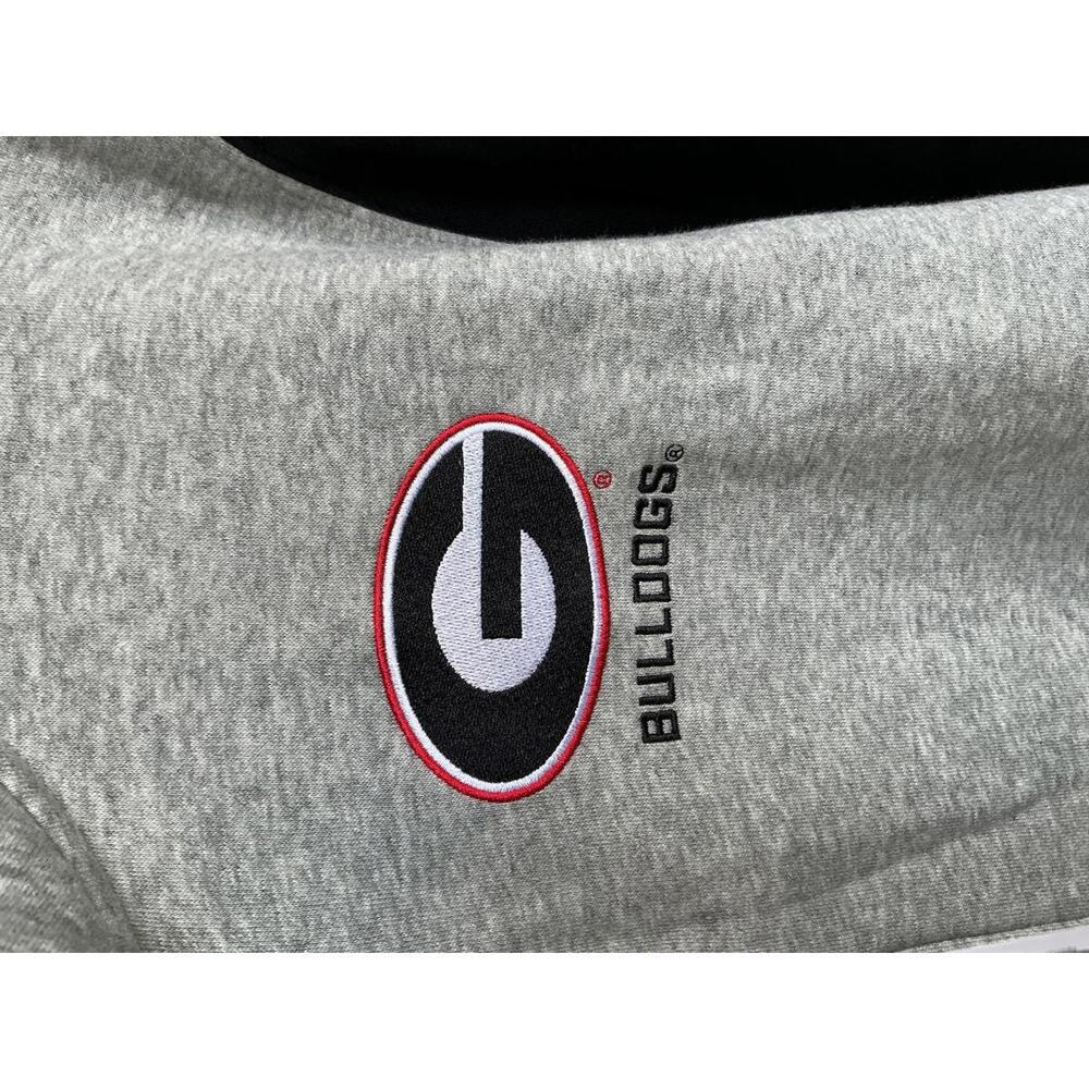 Nike Georgia Bulldogs Sideout Crewneck Sweatshirt - Large - Picture 2 of 7